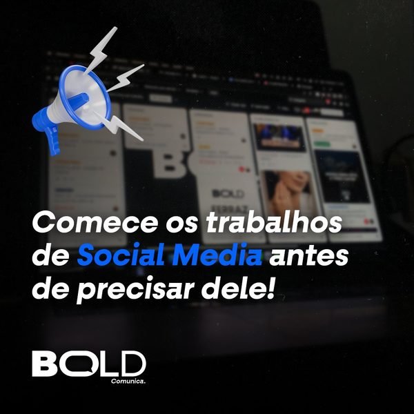 Post de social media produzido pela Bold Comunica