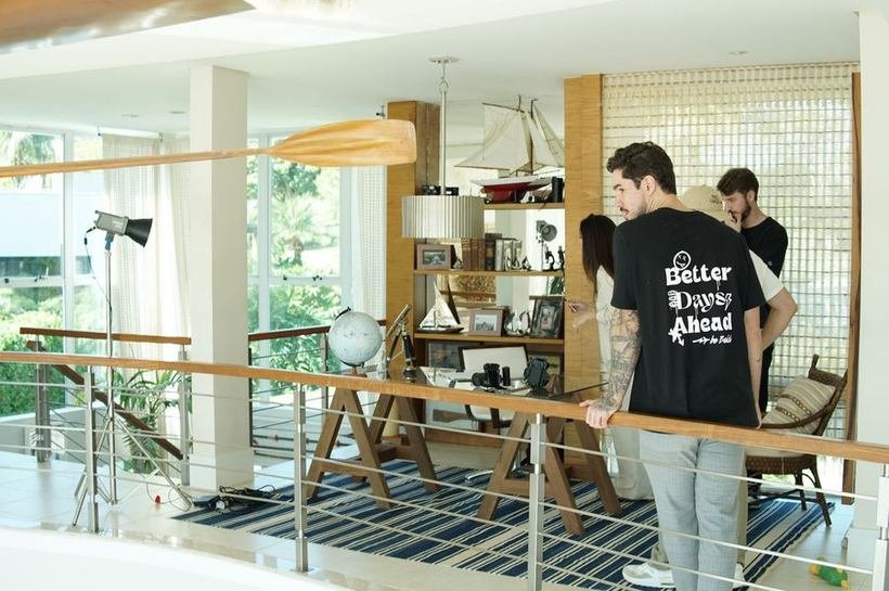 Set de filmagem da Bold Comunica